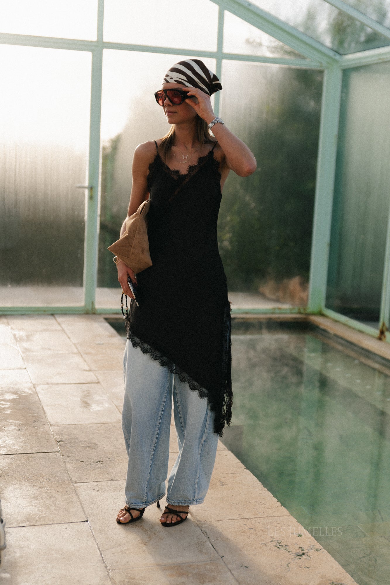 Amelie lace dress hot chocolate