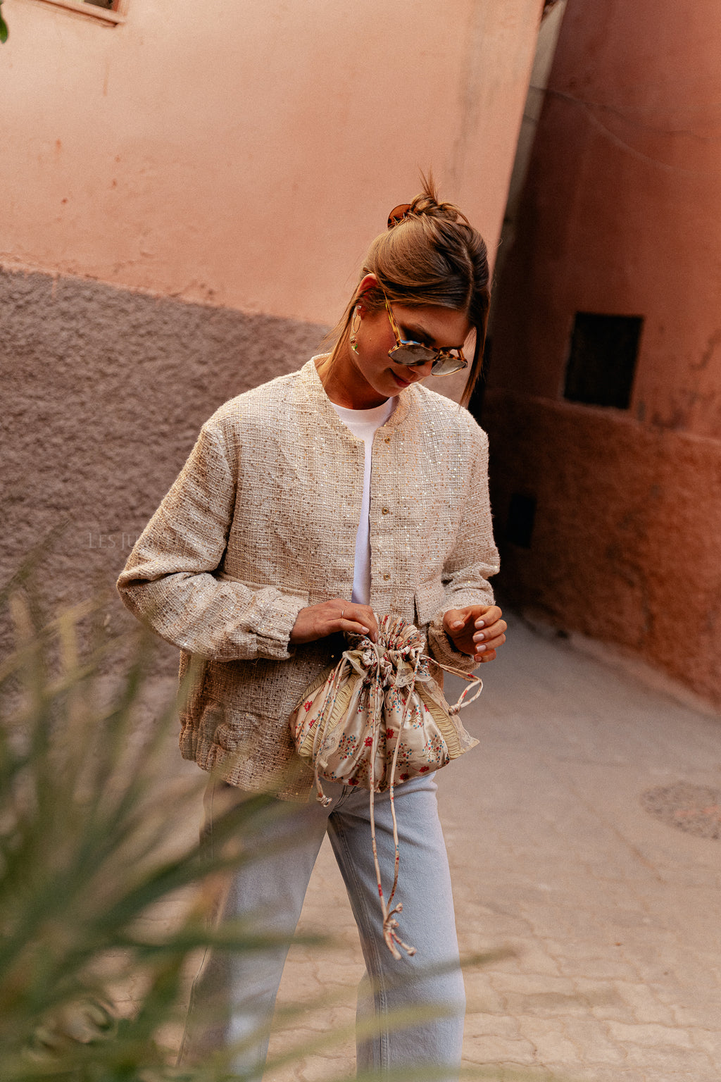 YASLietta LS bomber jacket tapioca