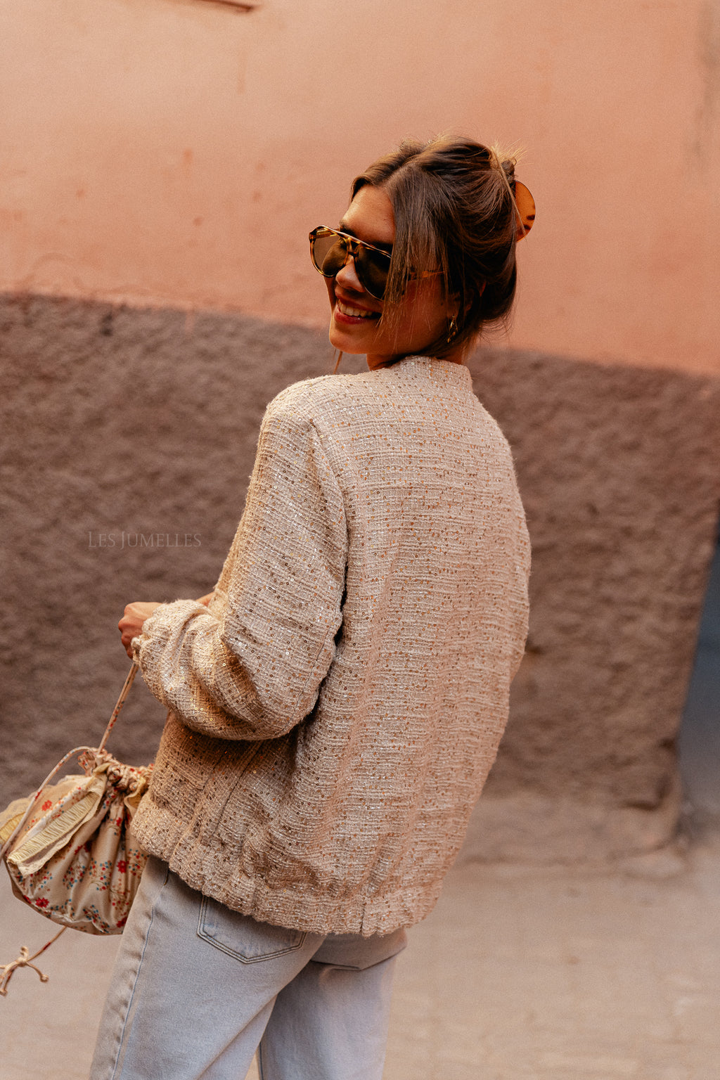 YASLietta LS bomber jacket tapioca
