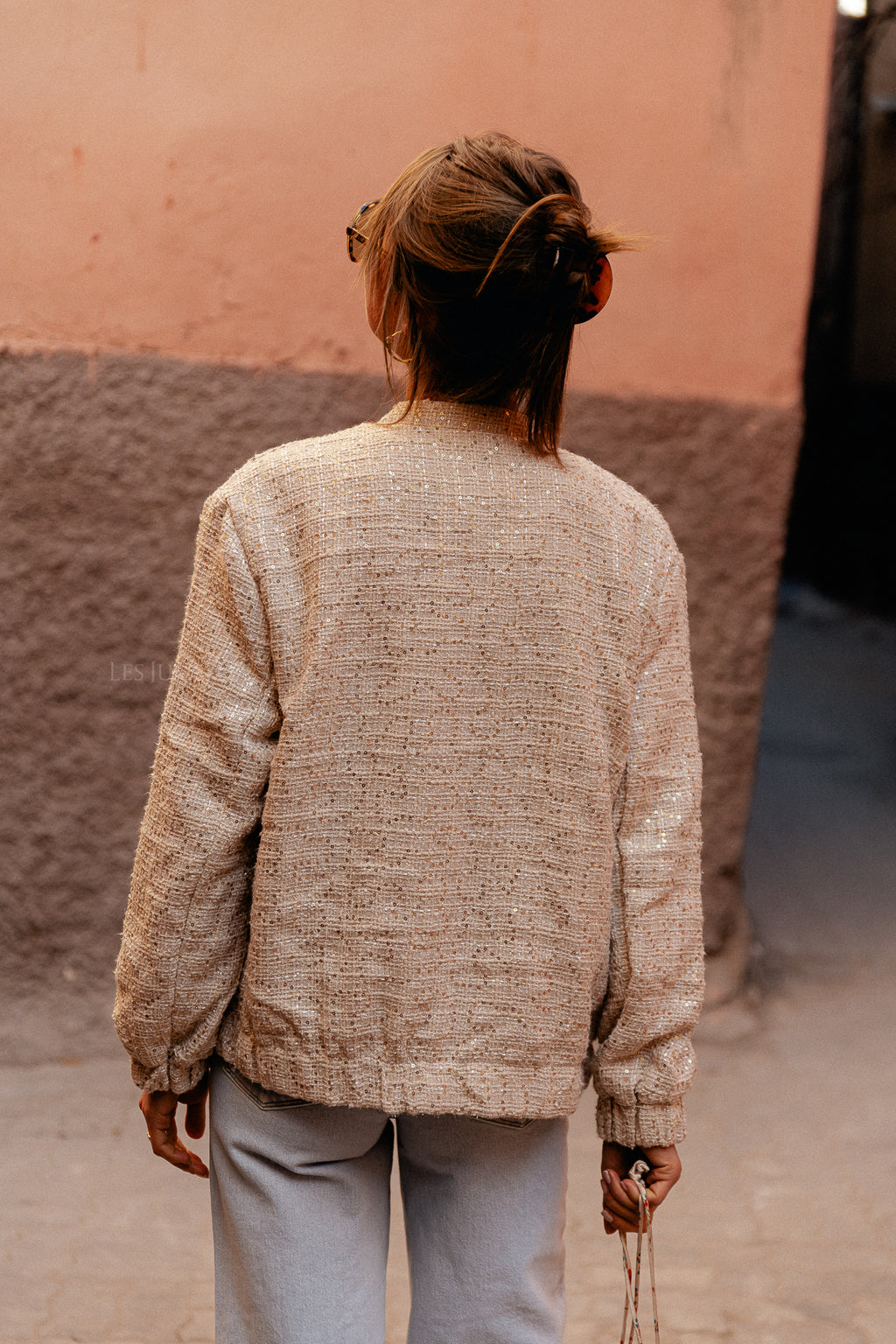 YASLietta LS bomber jacket tapioca
