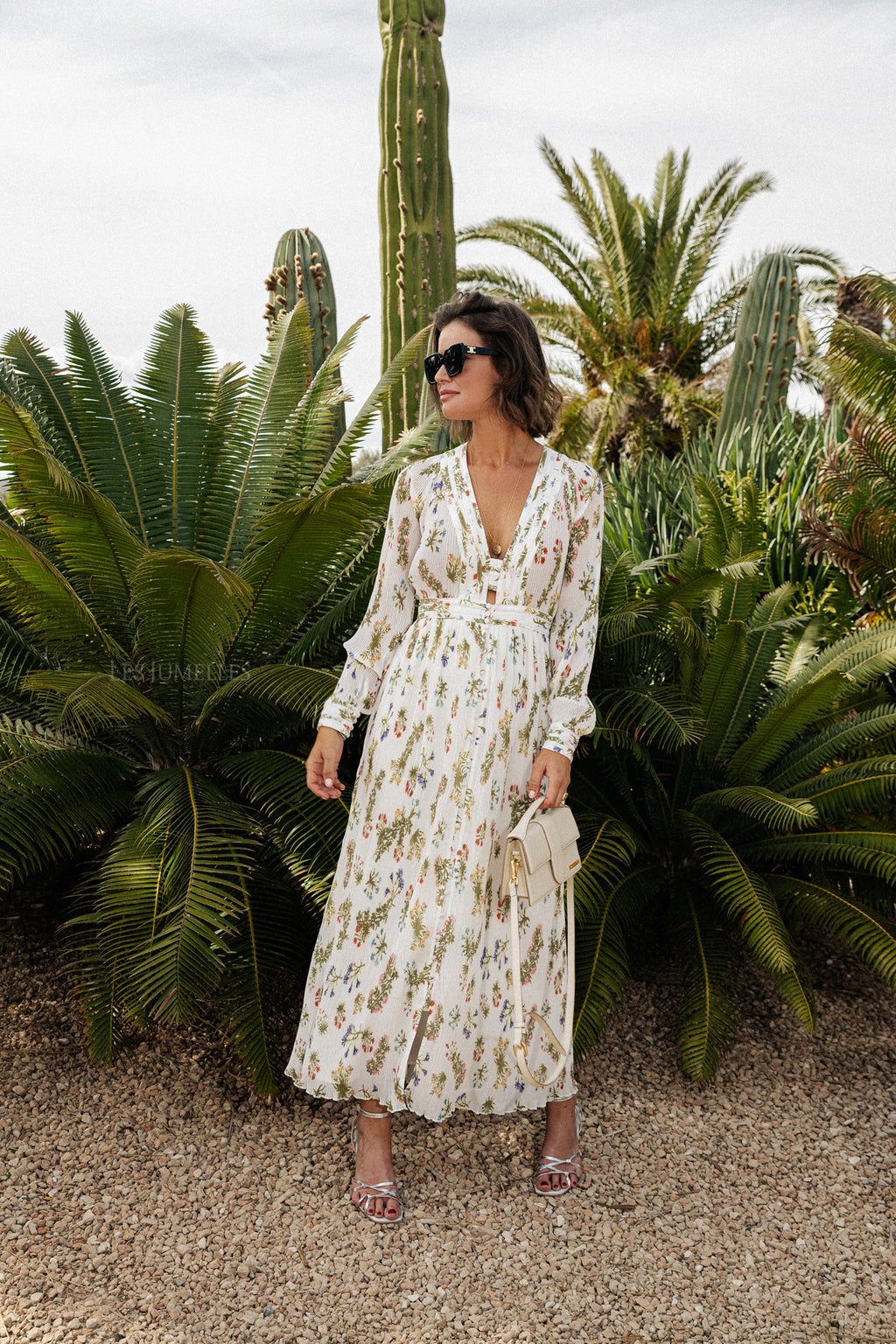 Peyton maxi jurk met bloemenprint