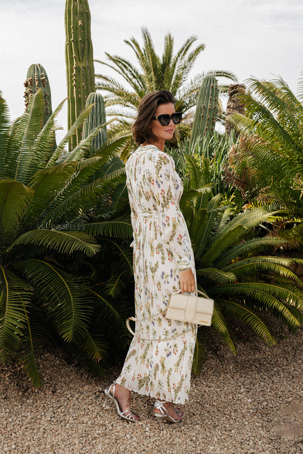 Peyton maxi jurk met bloemenprint