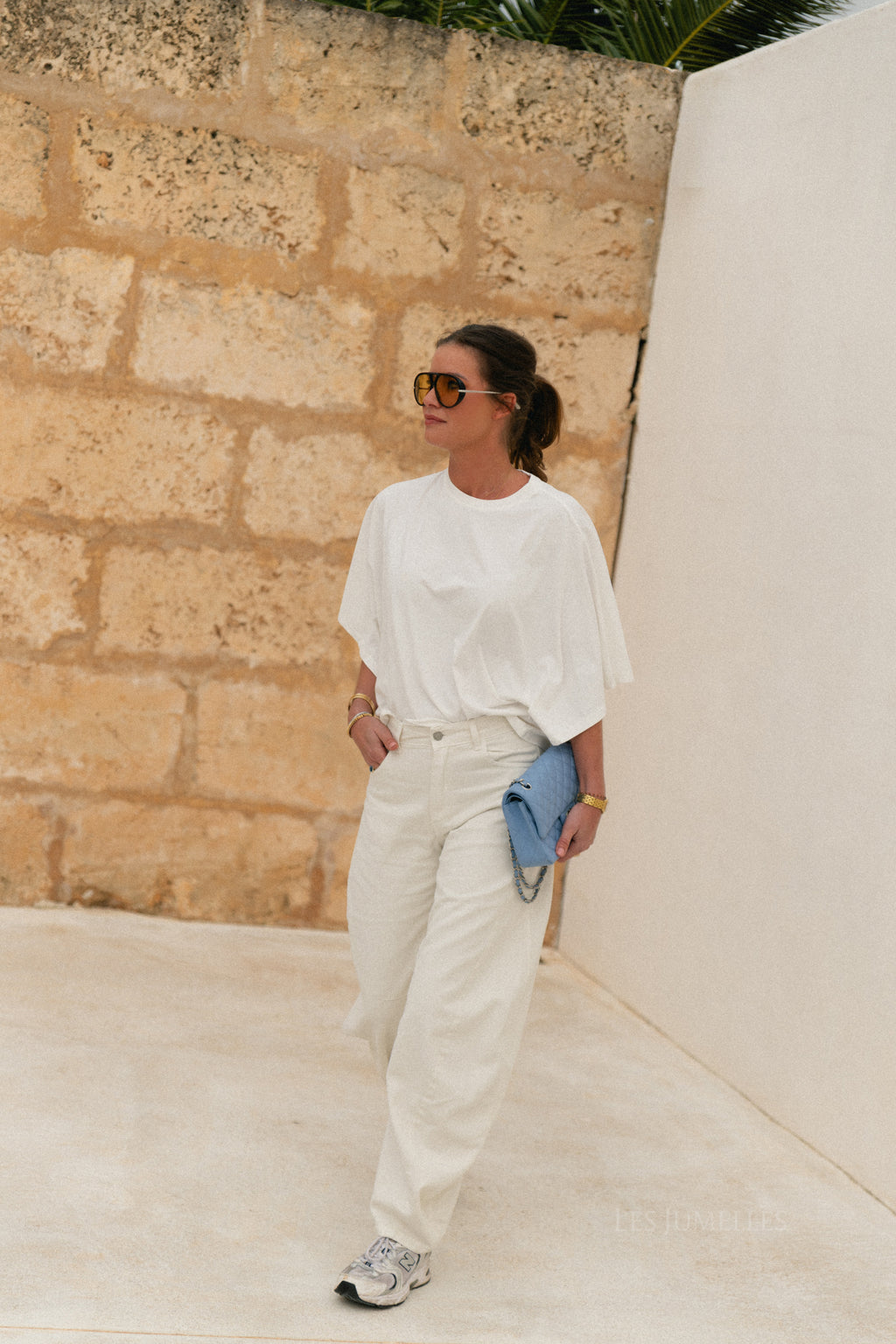 Jada barrel jeans ecru