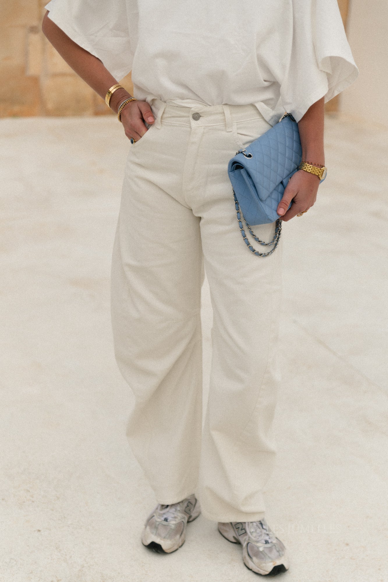 Jada barrel jeans ecru