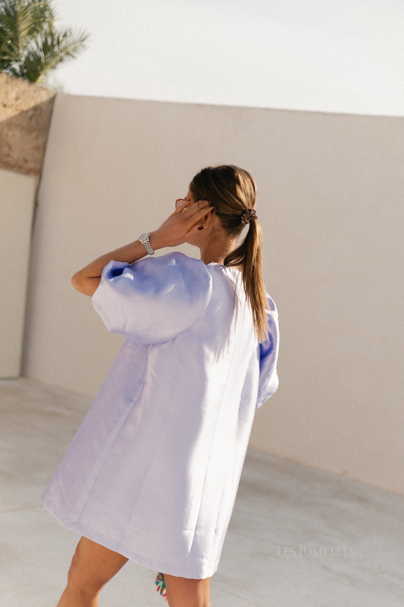 Robe Charlotte lavande