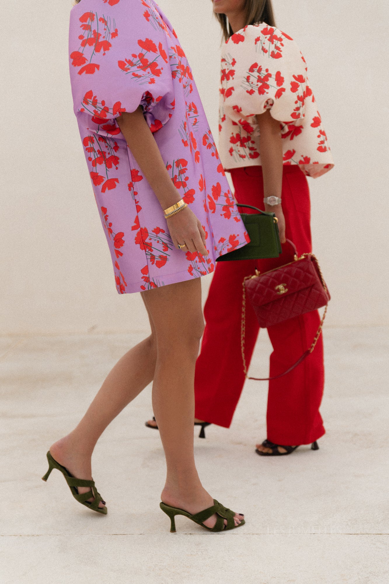 Charlotte dress viola print lilac