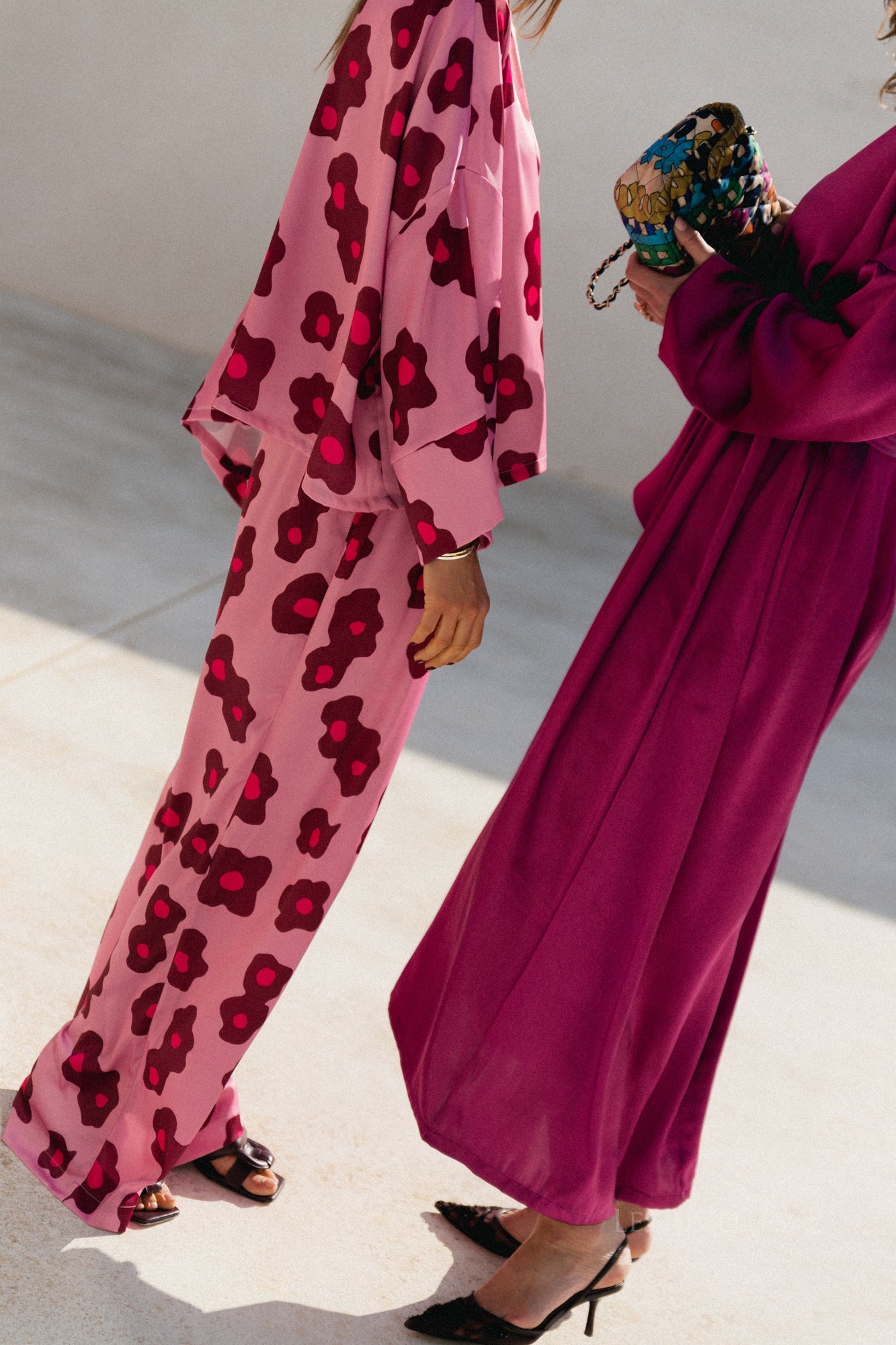 Chloe maxi dress aubergine