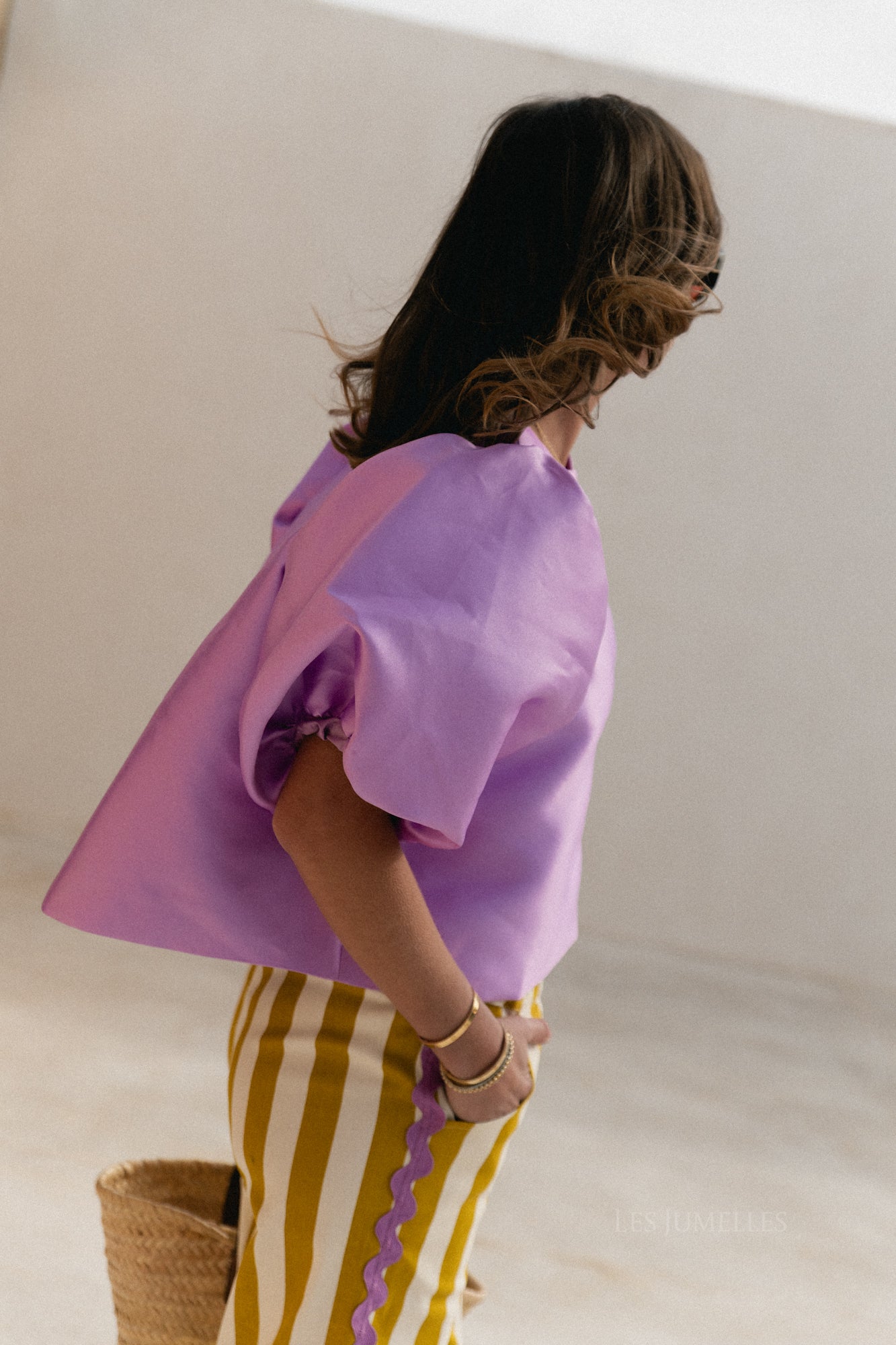 Chemisier Charlotte lavande