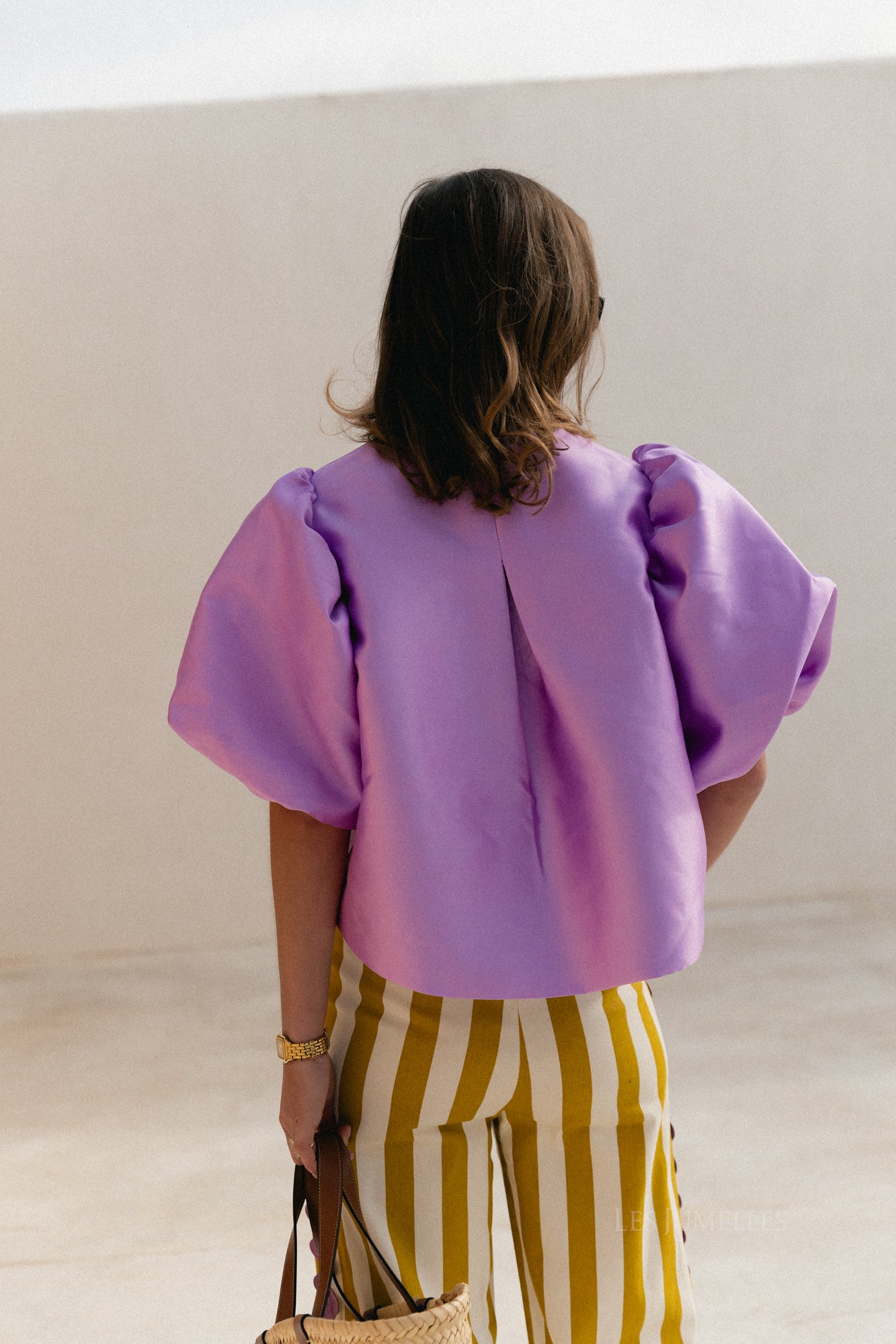 Chemisier Charlotte lavande