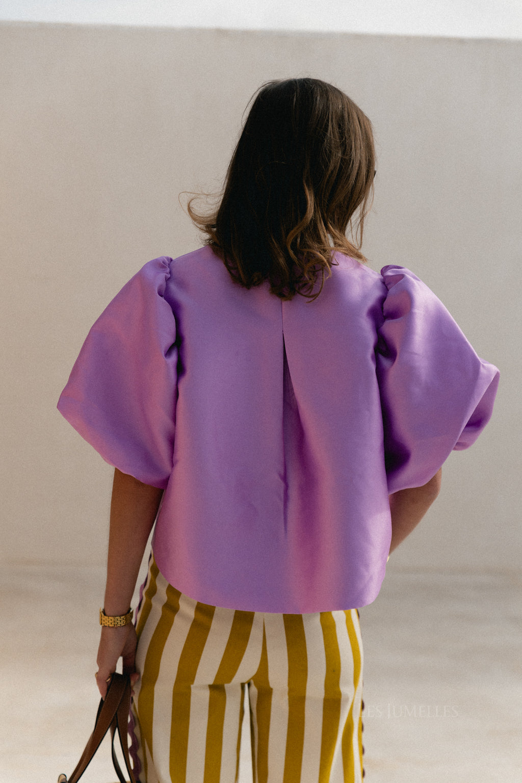 Chemisier Charlotte lavande