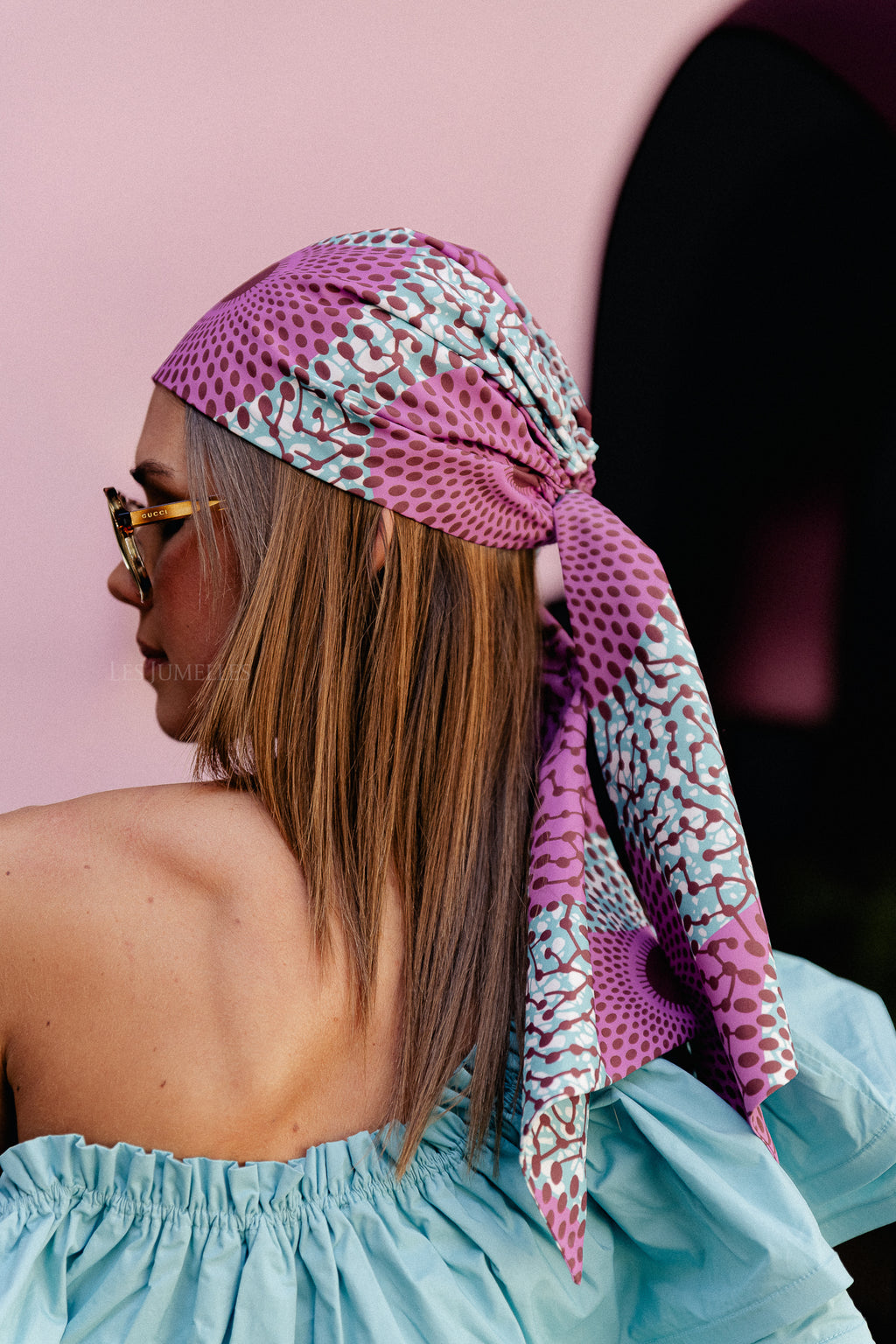 Maeve printed headscarf