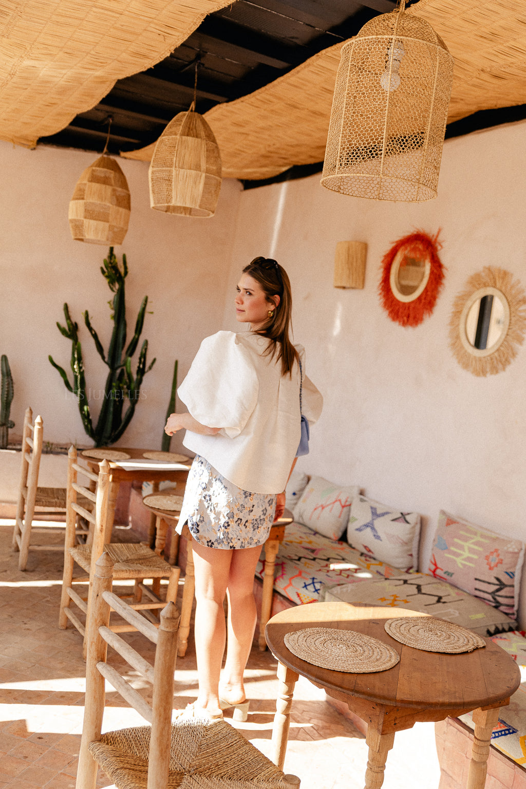Charlotte blouse cream