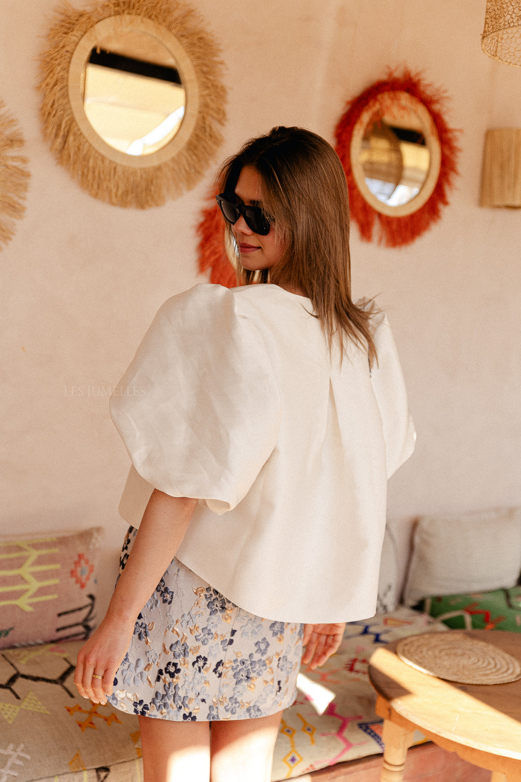 Charlotte blouse cream