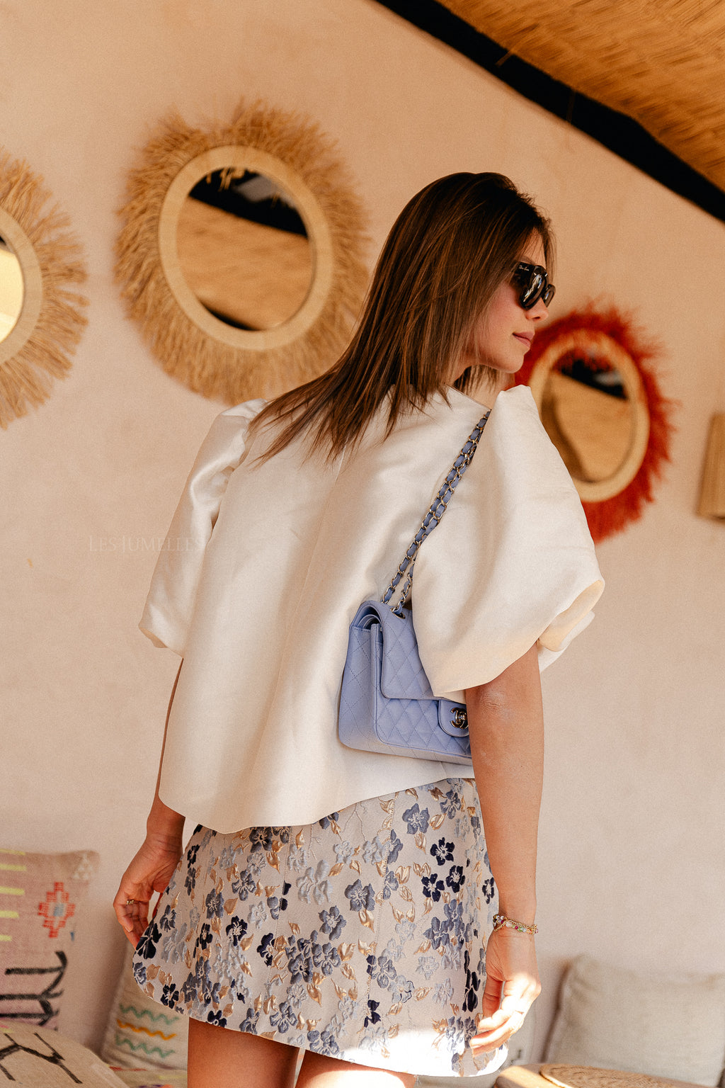 Charlotte blouse cream
