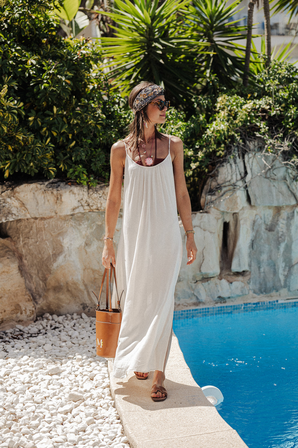 VIMaeve S/L Strandkleid Birke