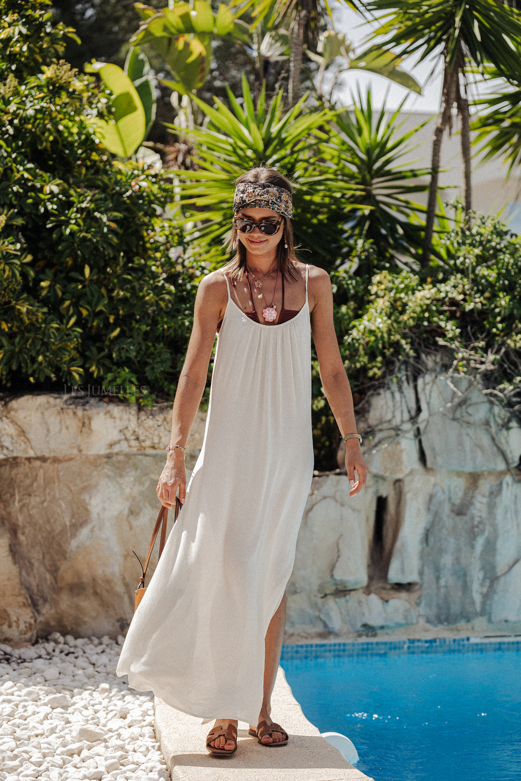 VIMaeve S/L Strandkleid Birke