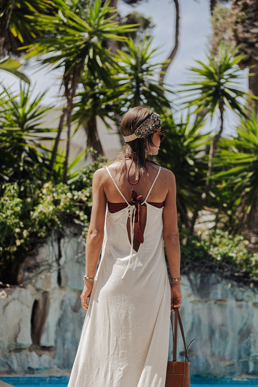 VIMaeve S/L Strandkleid Birke