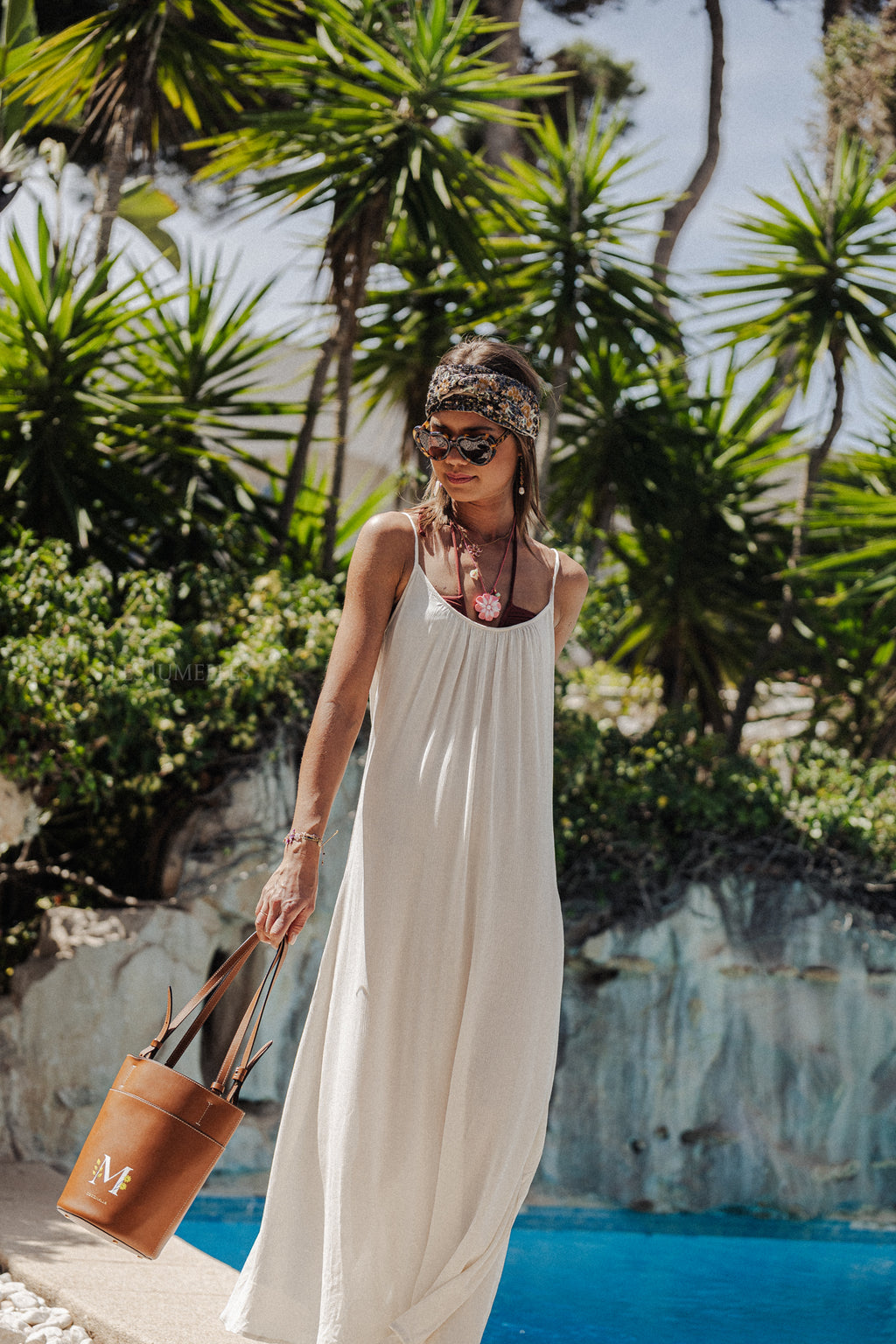 VIMaeve S/L Strandkleid Birke