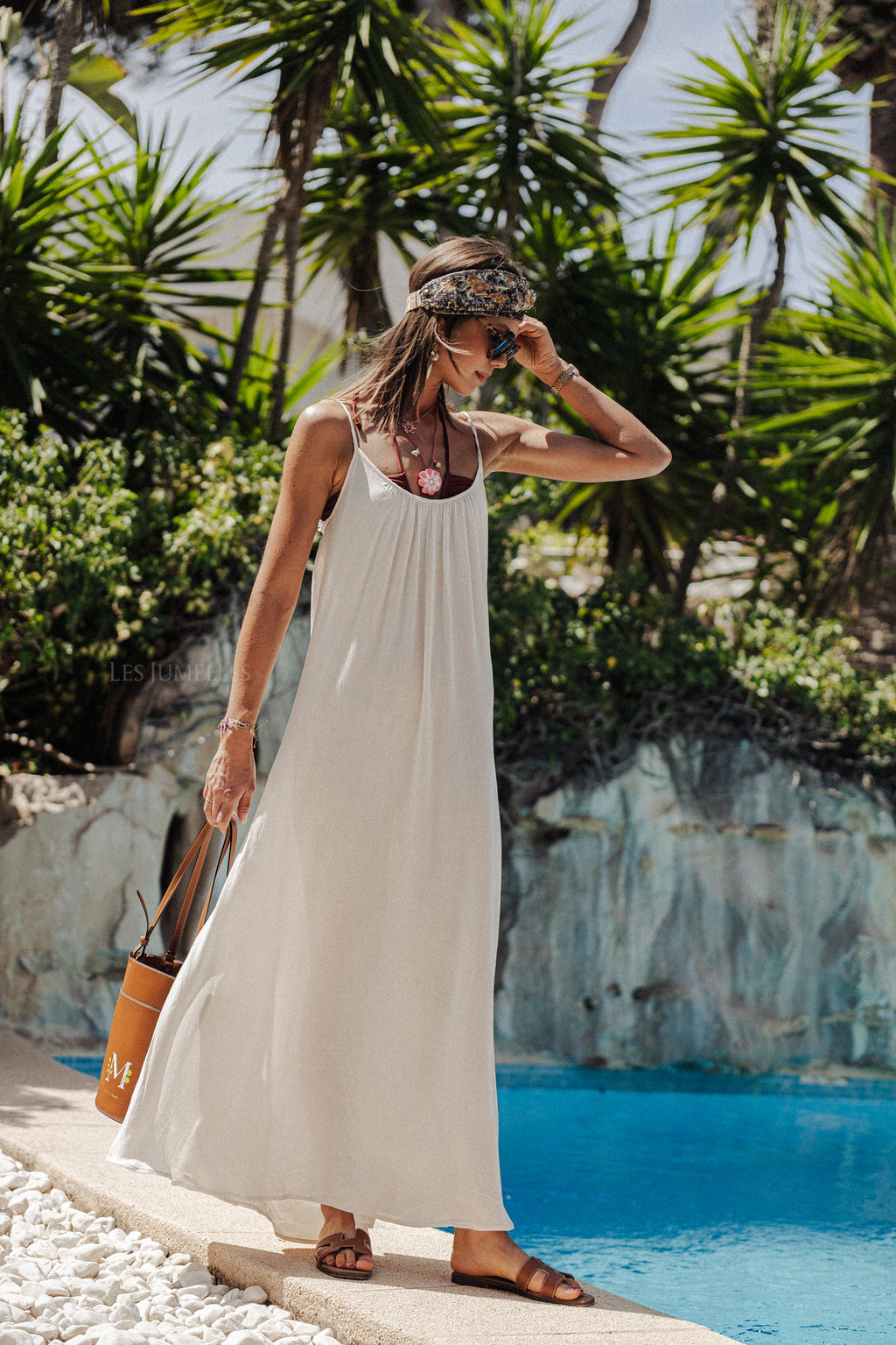 VIMaeve S/L Strandkleid Birke