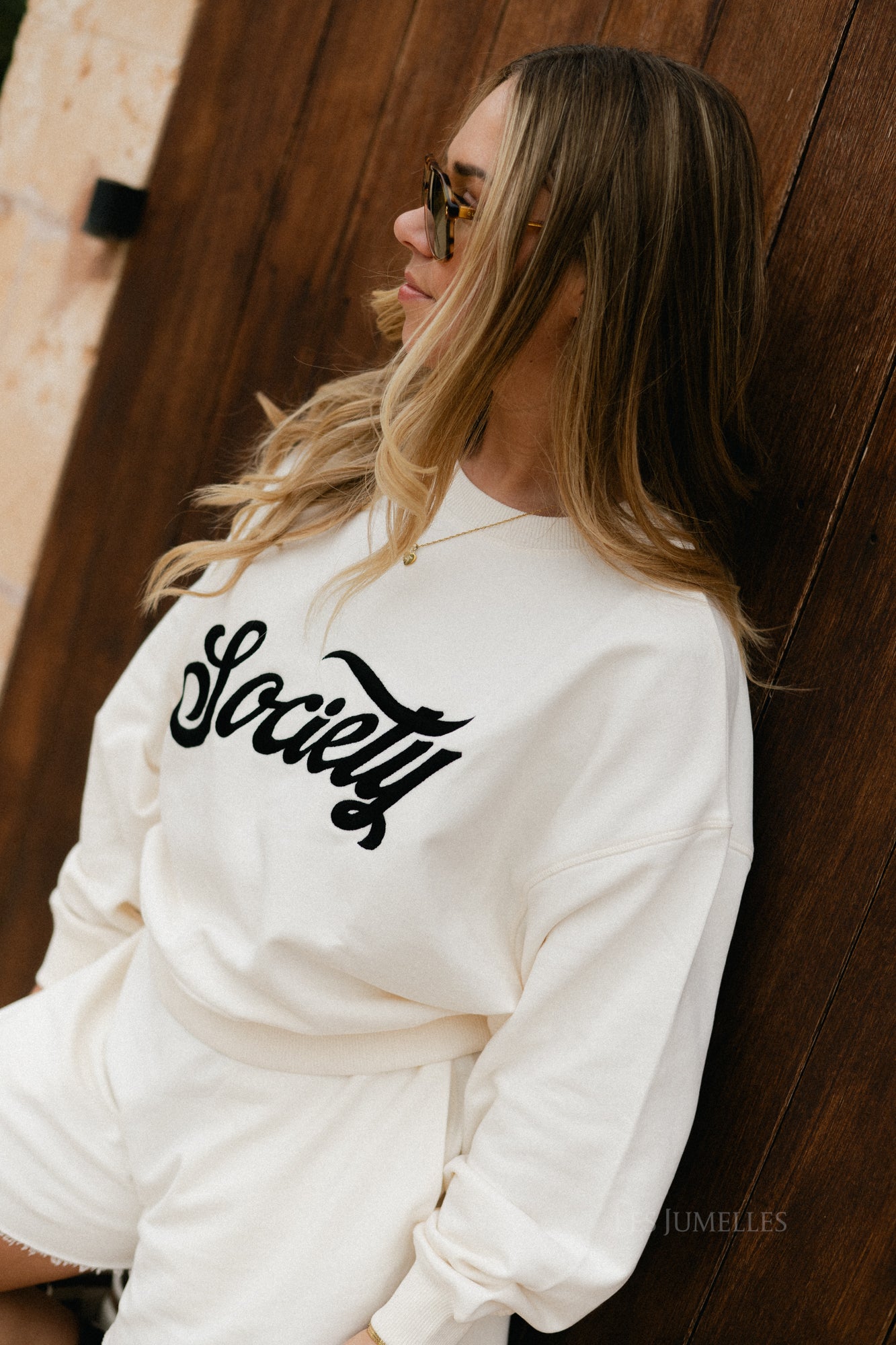 Mazus sweatshirt ecru