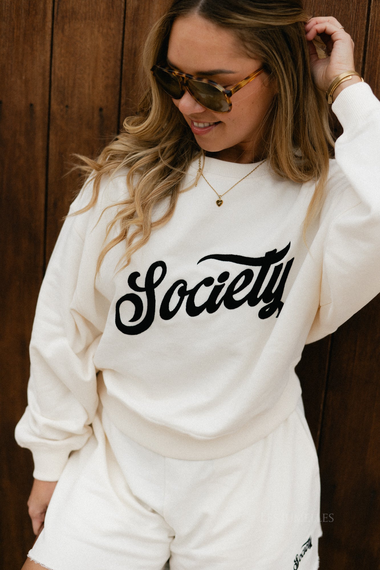 Mazus sweatshirt ecru