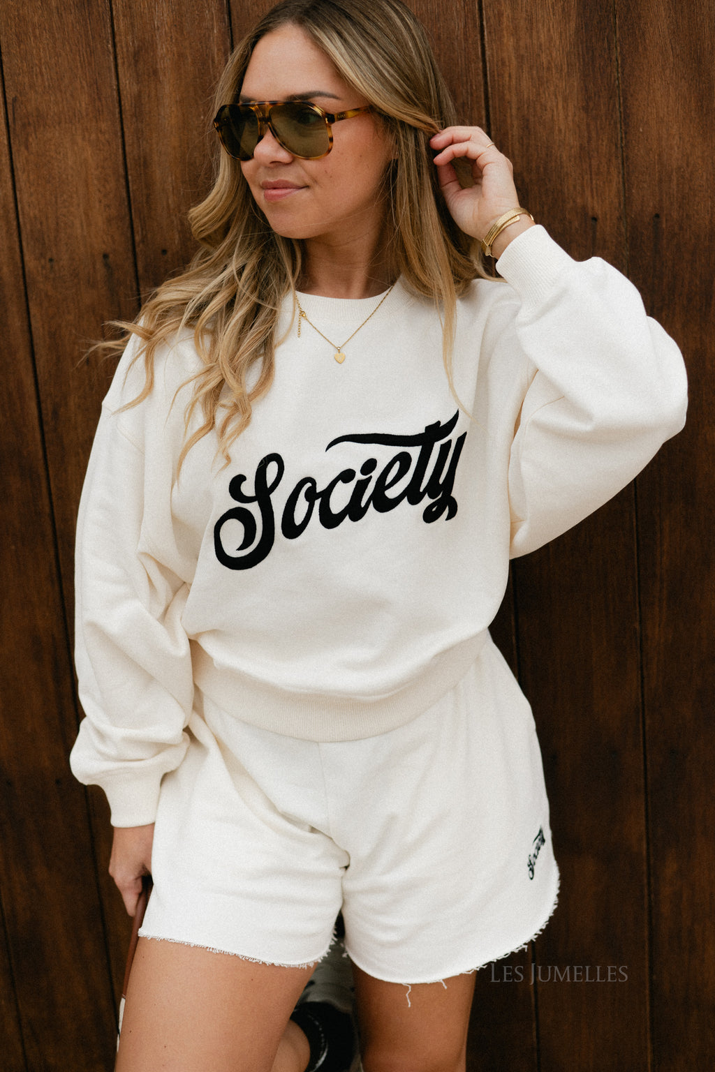 Mazus sweatshirt ecru