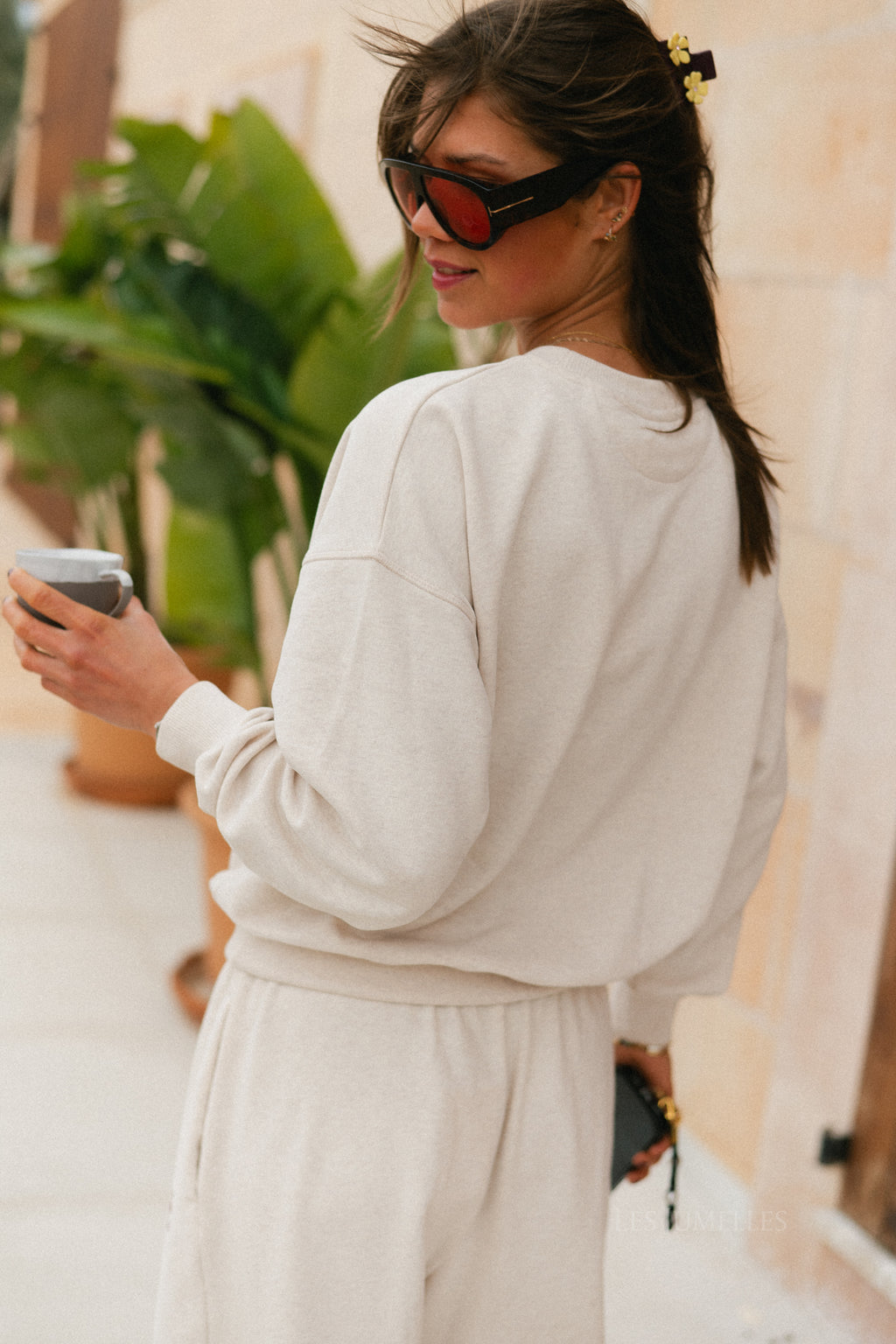 TNS Logo sweatshirt sand vigore