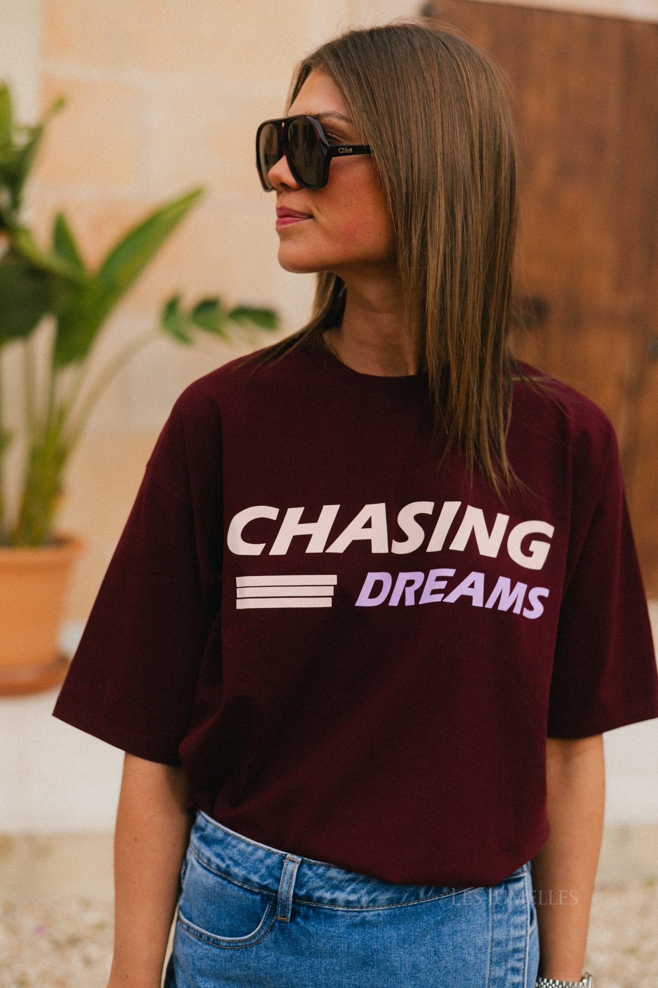 Chasing Dreams T-Shirt Burgundy