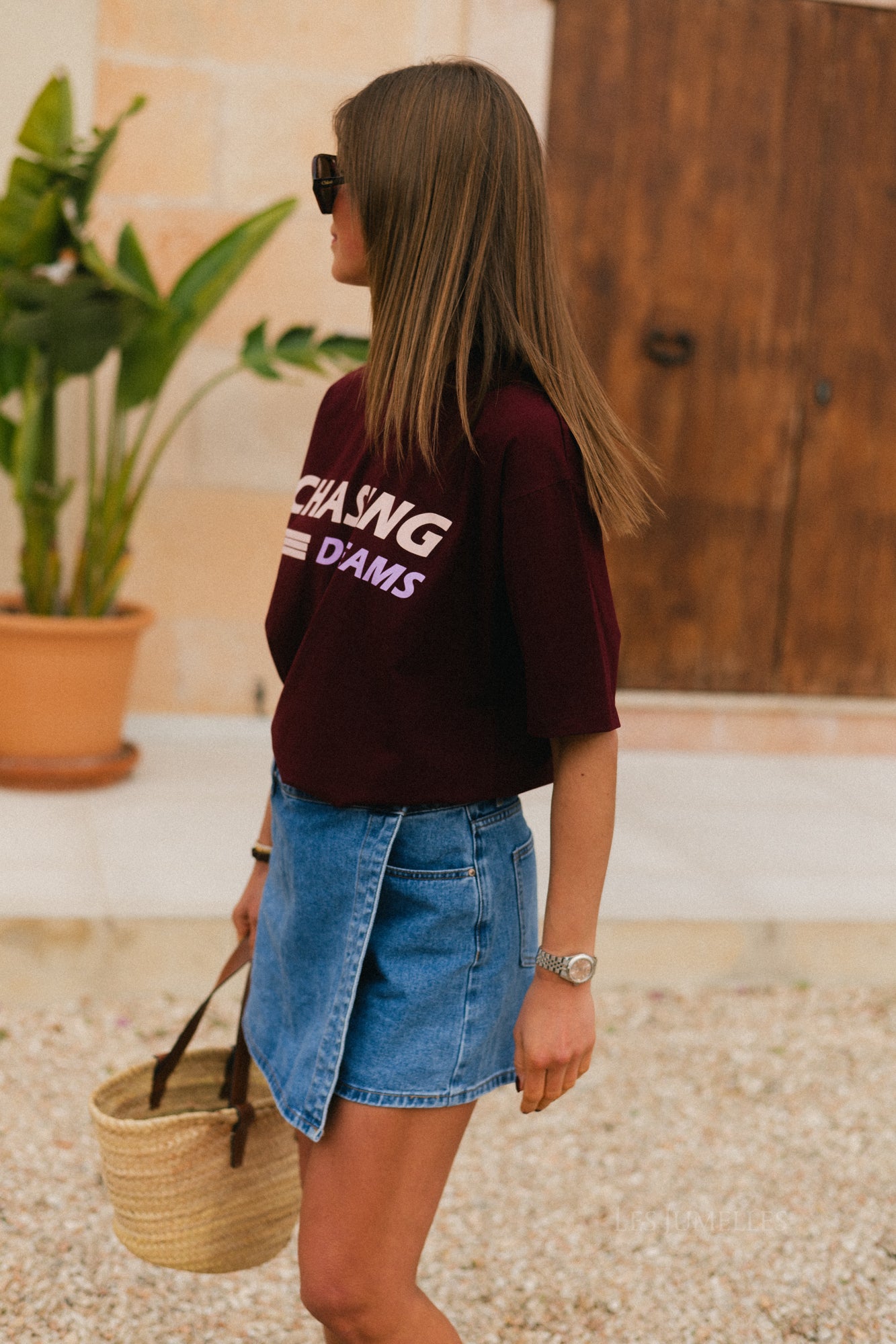Chasing Dreams T-Shirt Burgundy