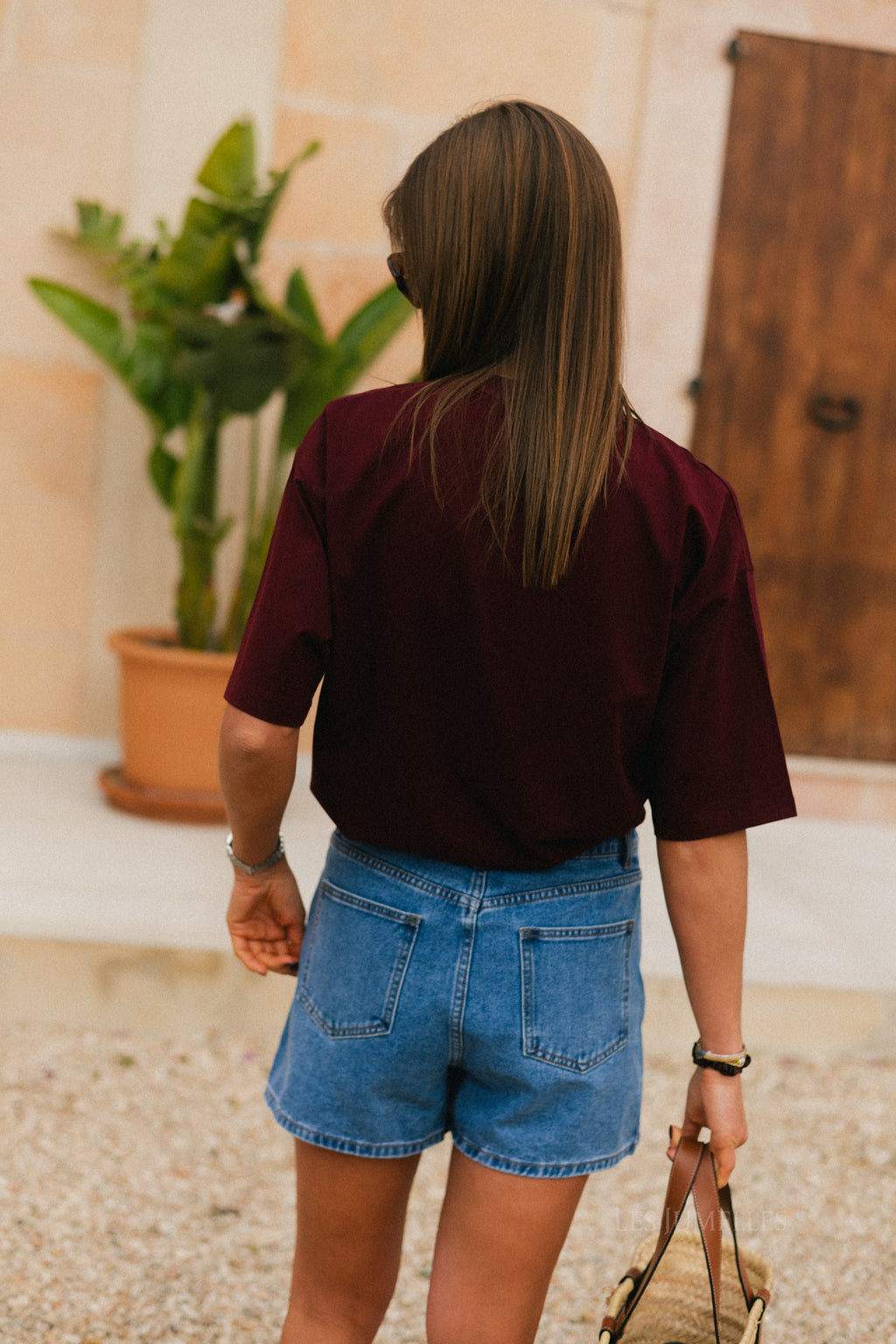 T-shirt bordeaux Chasing Dreams