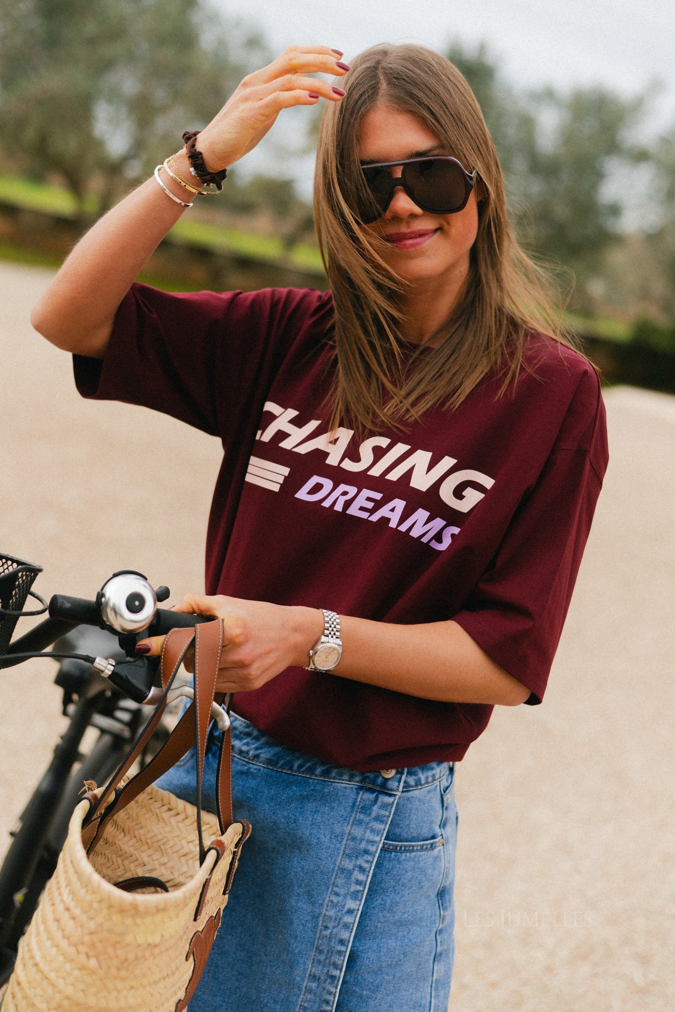 Chasing Dreams T-Shirt Burgundy