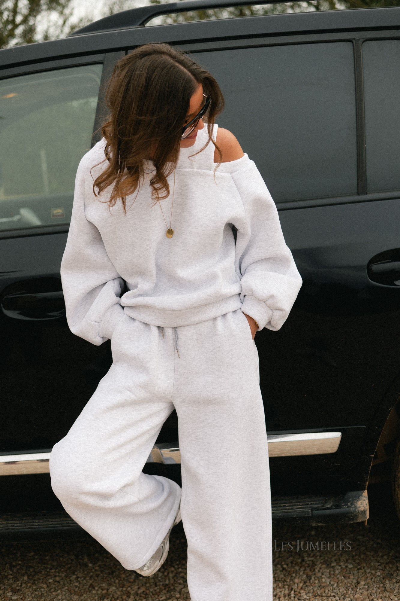 Kyoto Pullover hellgrau melange