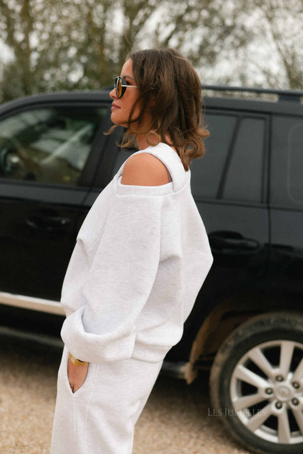 Pull Kyoto gris clair