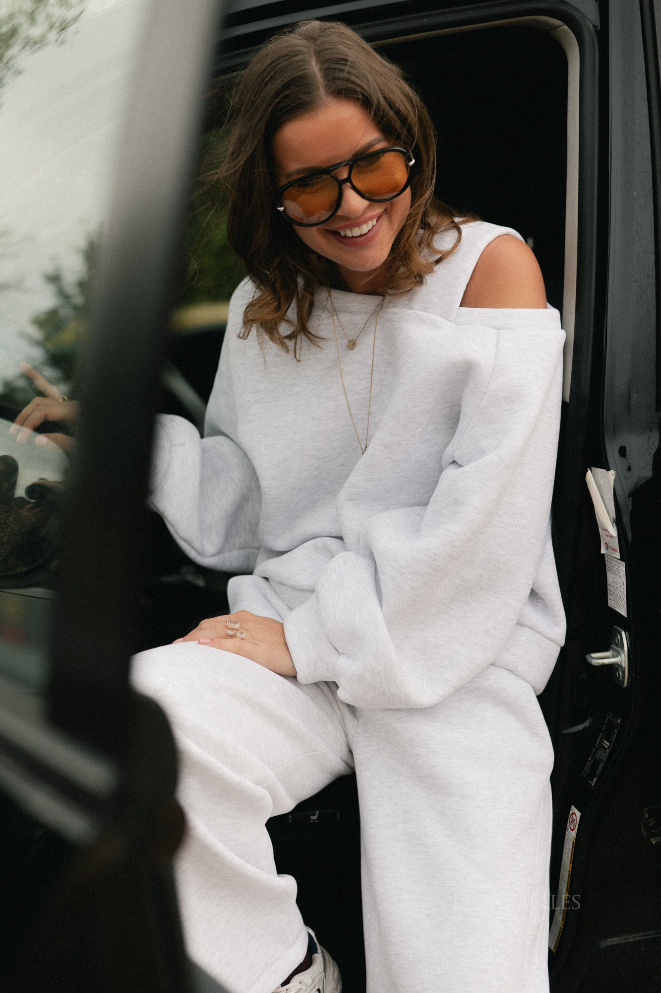 Kyoto Pullover hellgrau melange