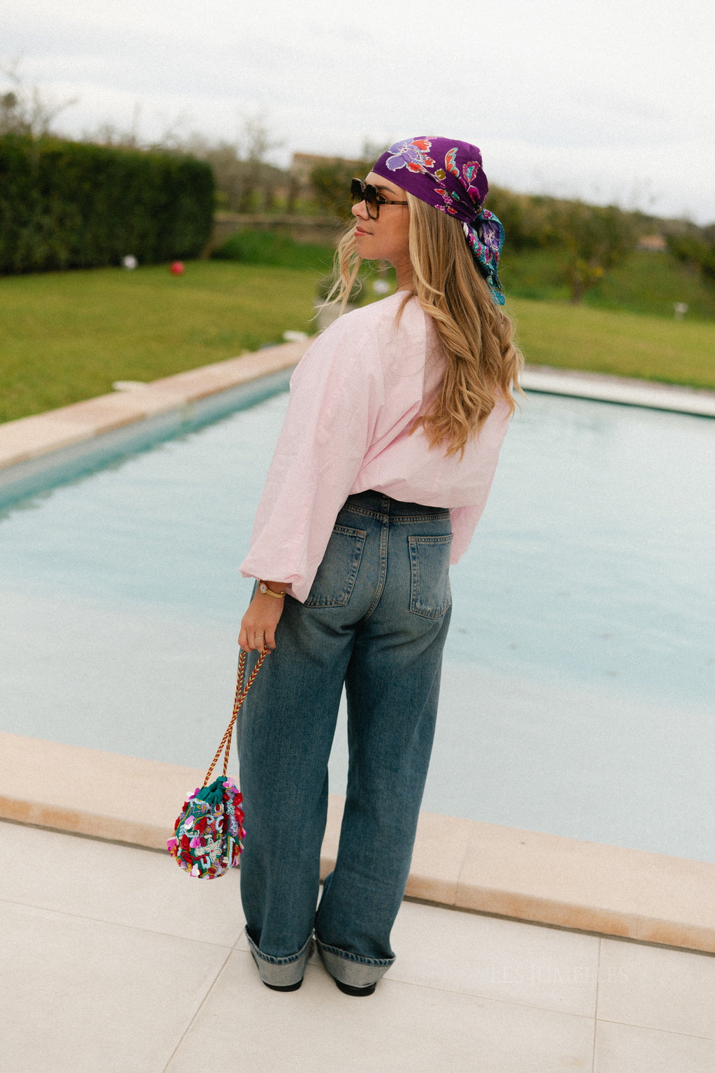 VILaluna 7/8 haut de ballon rose