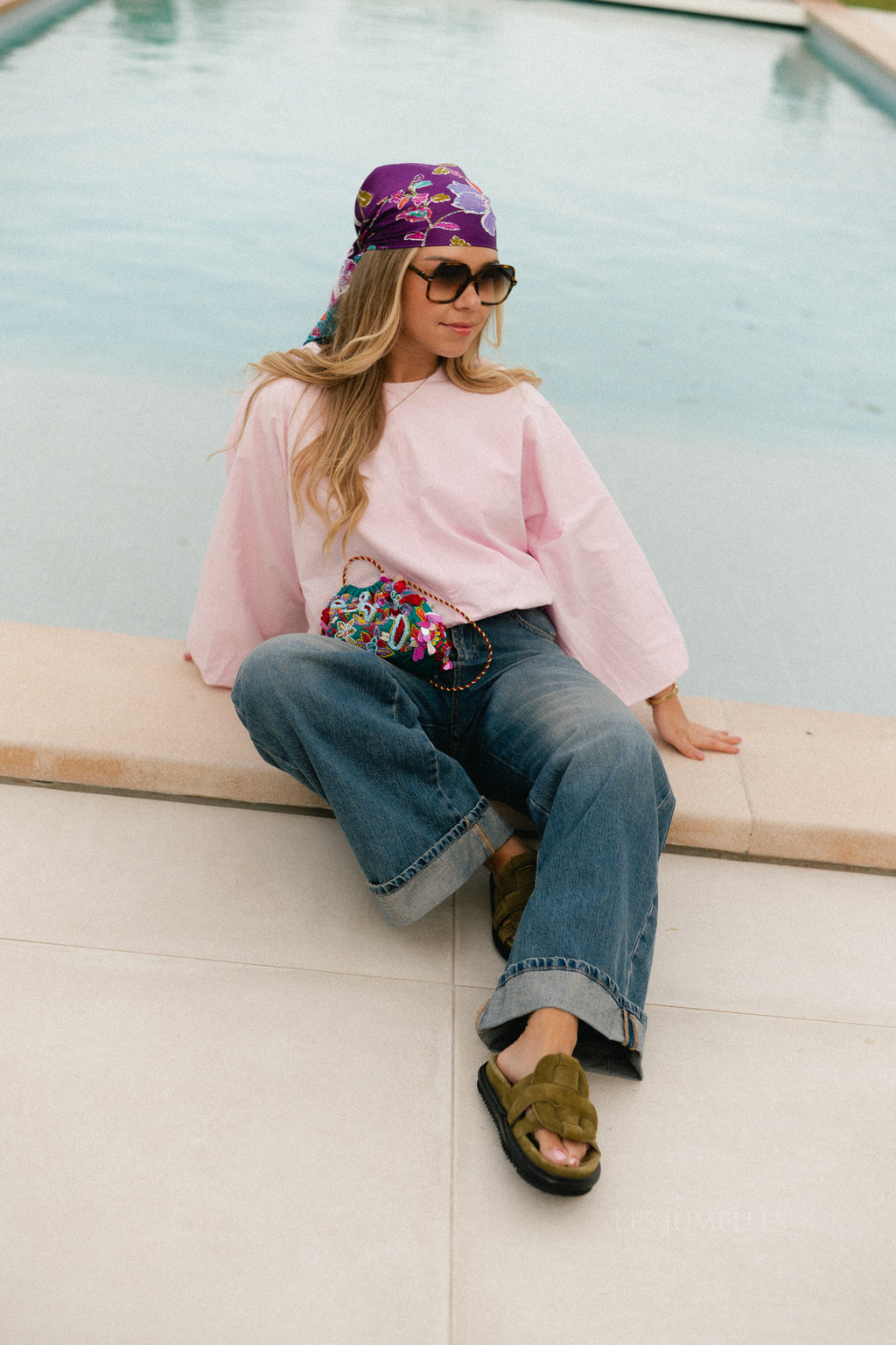 VILaluna 7/8 haut de ballon rose