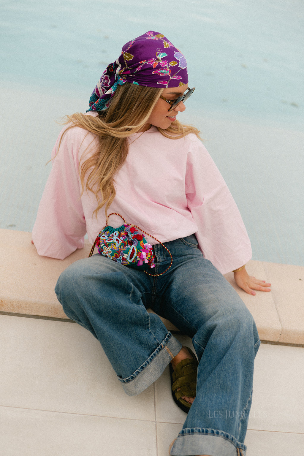 VILaluna 7/8 haut de ballon rose