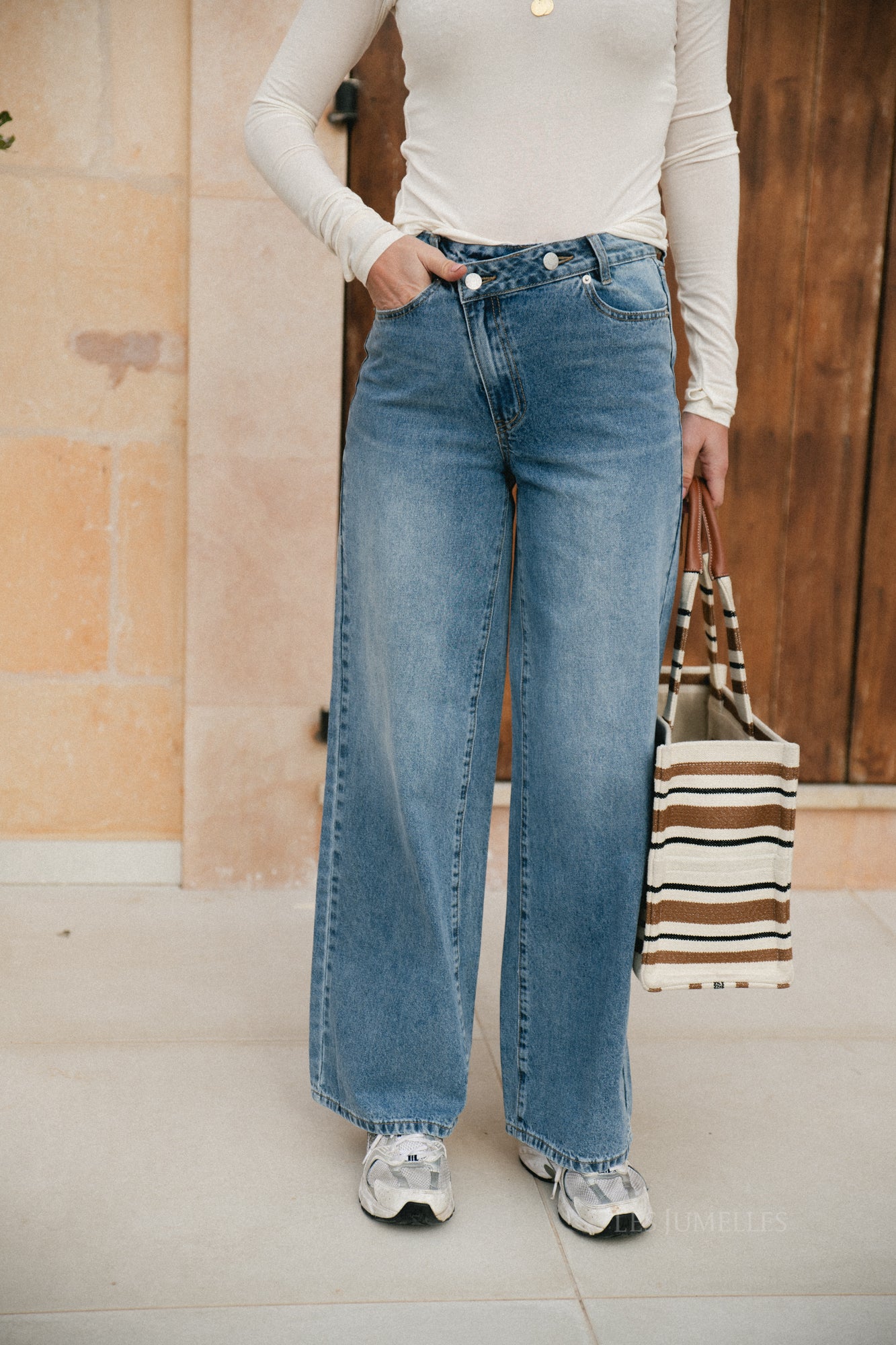 Jean à jambes larges Yasuva