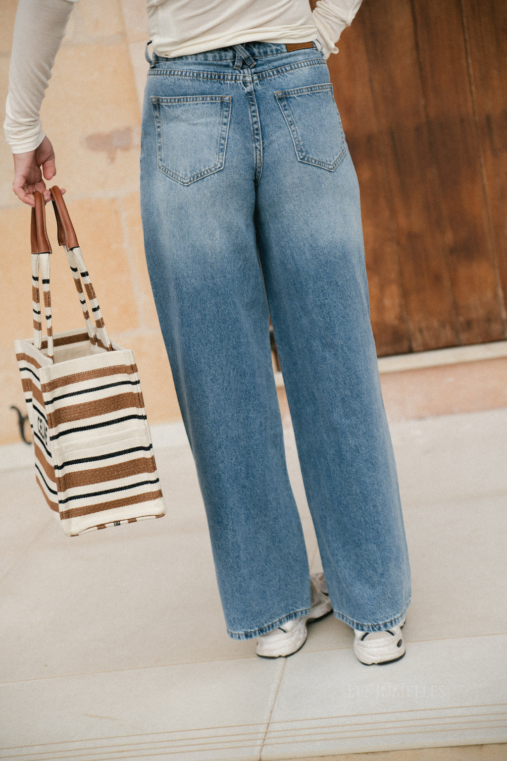 Yasuva HW jeans met wijde pijpen