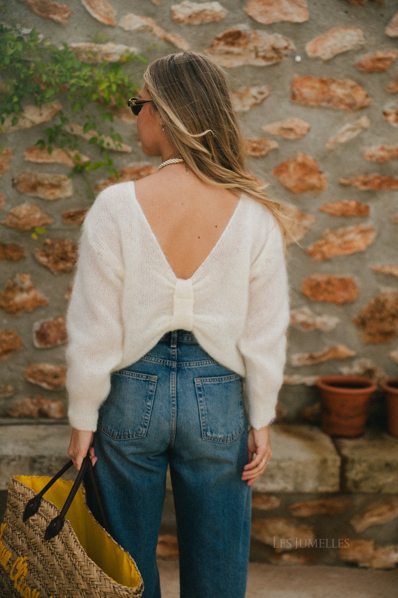 Molly Mohair Pullover Ecru