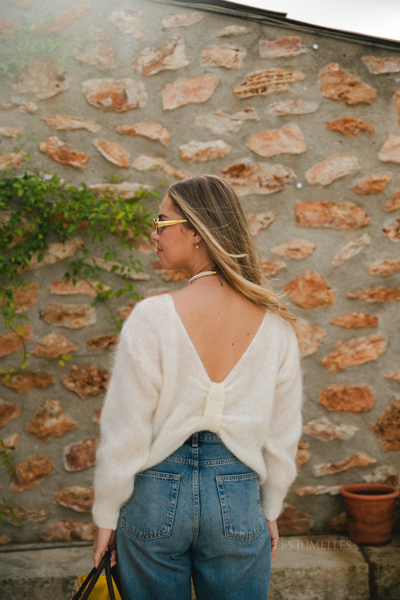 Molly Mohair Pullover Ecru