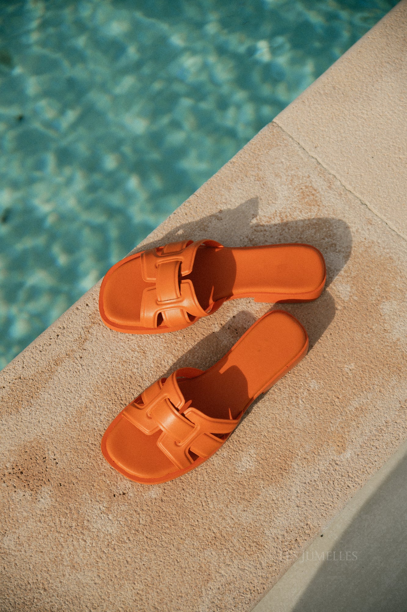 Eloise slippers oranje