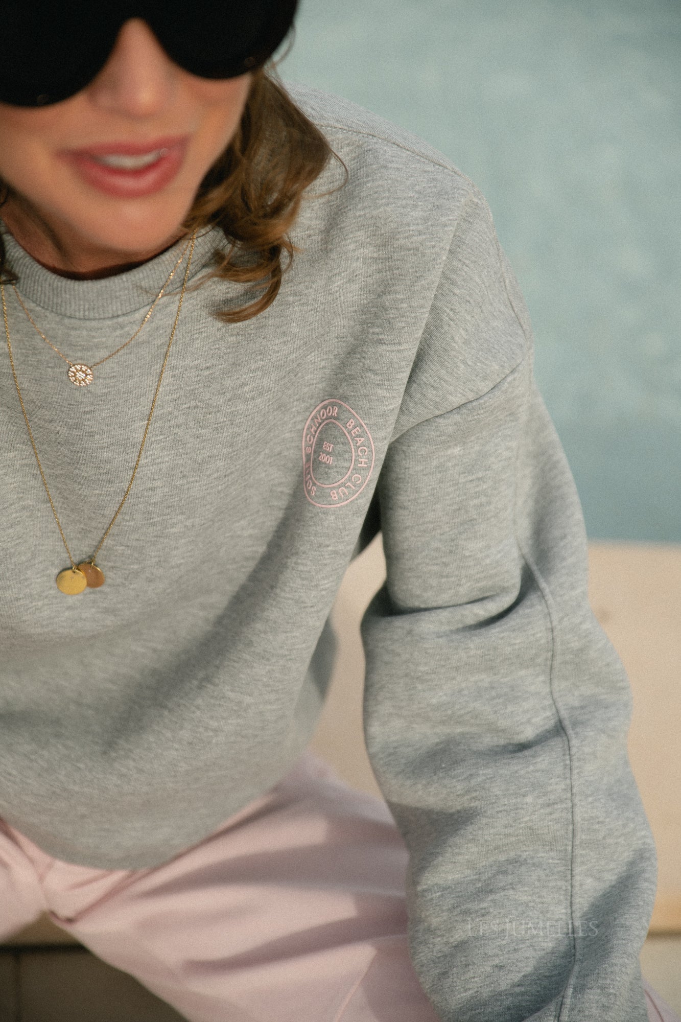 ElinSW Sweatshirt grau meliert – Beach Club