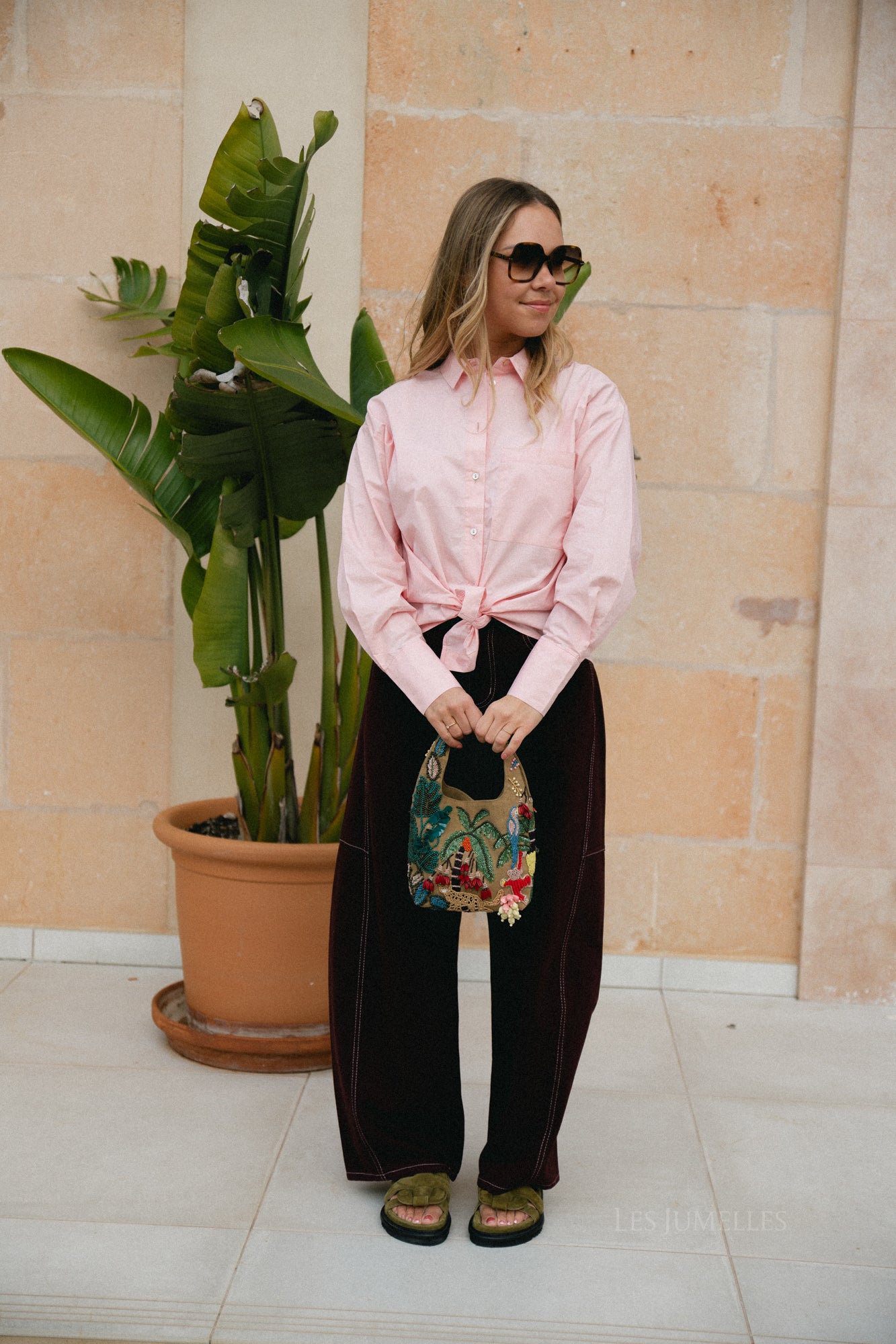 AdaleneSW shirt zachtroze