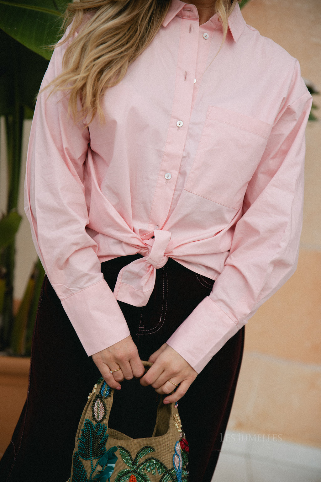 Chemise AdaleneSW rose pâle