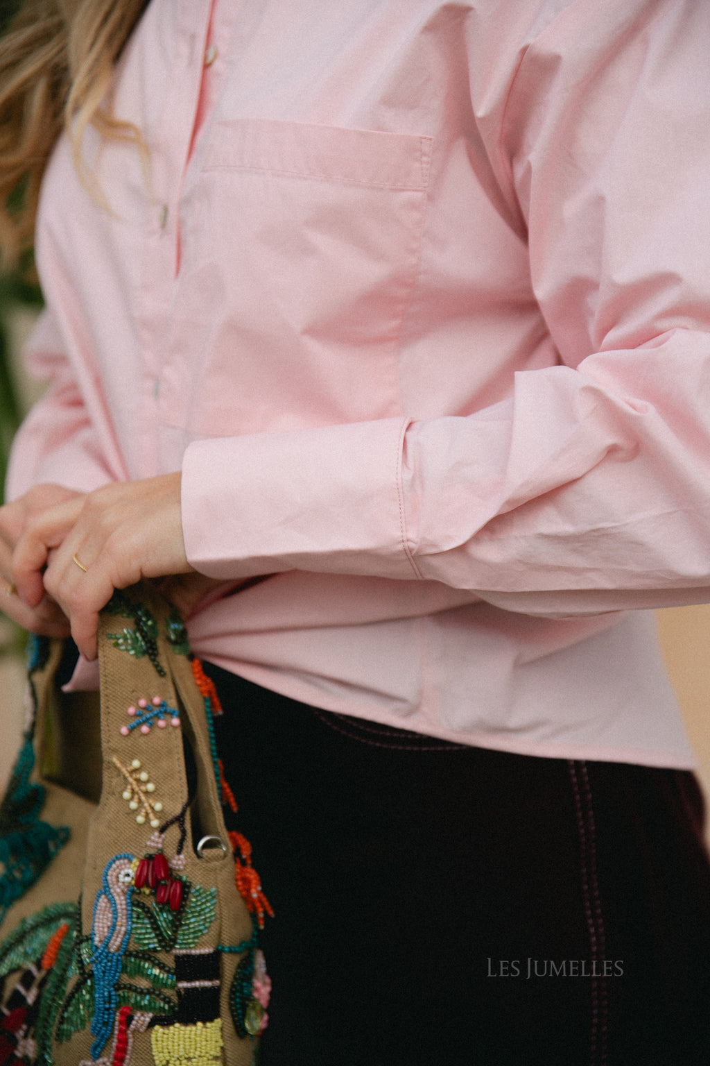 Chemise AdaleneSW rose pâle