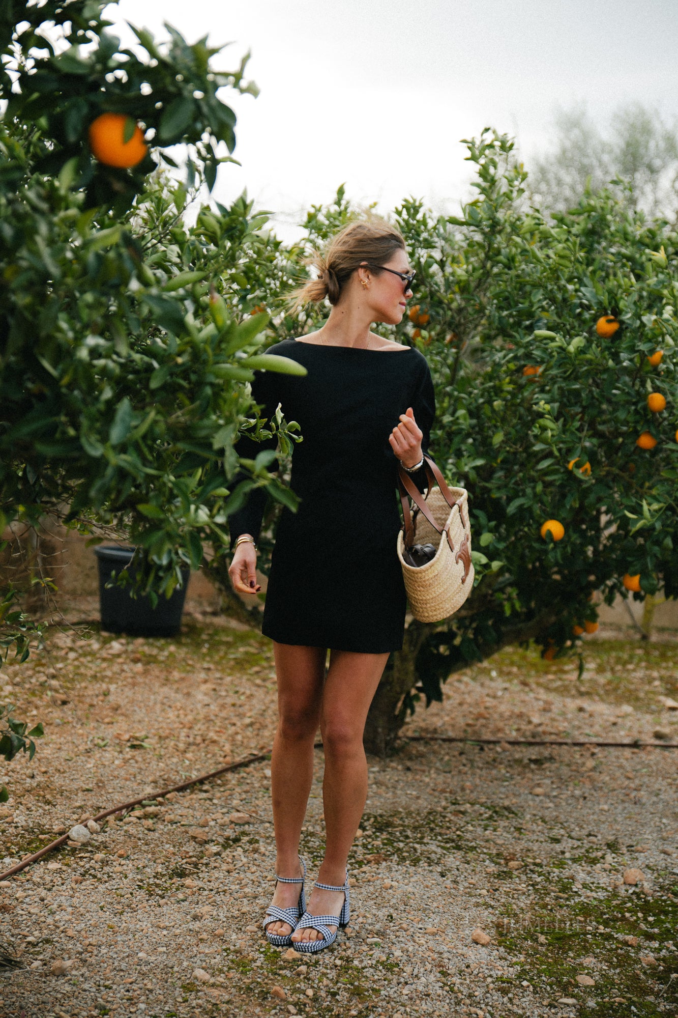 Beau short dress black