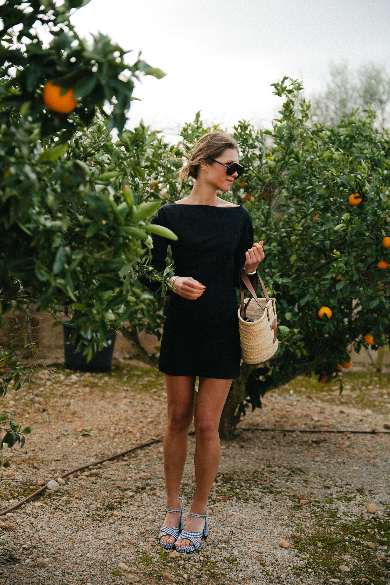 Beau short dress black