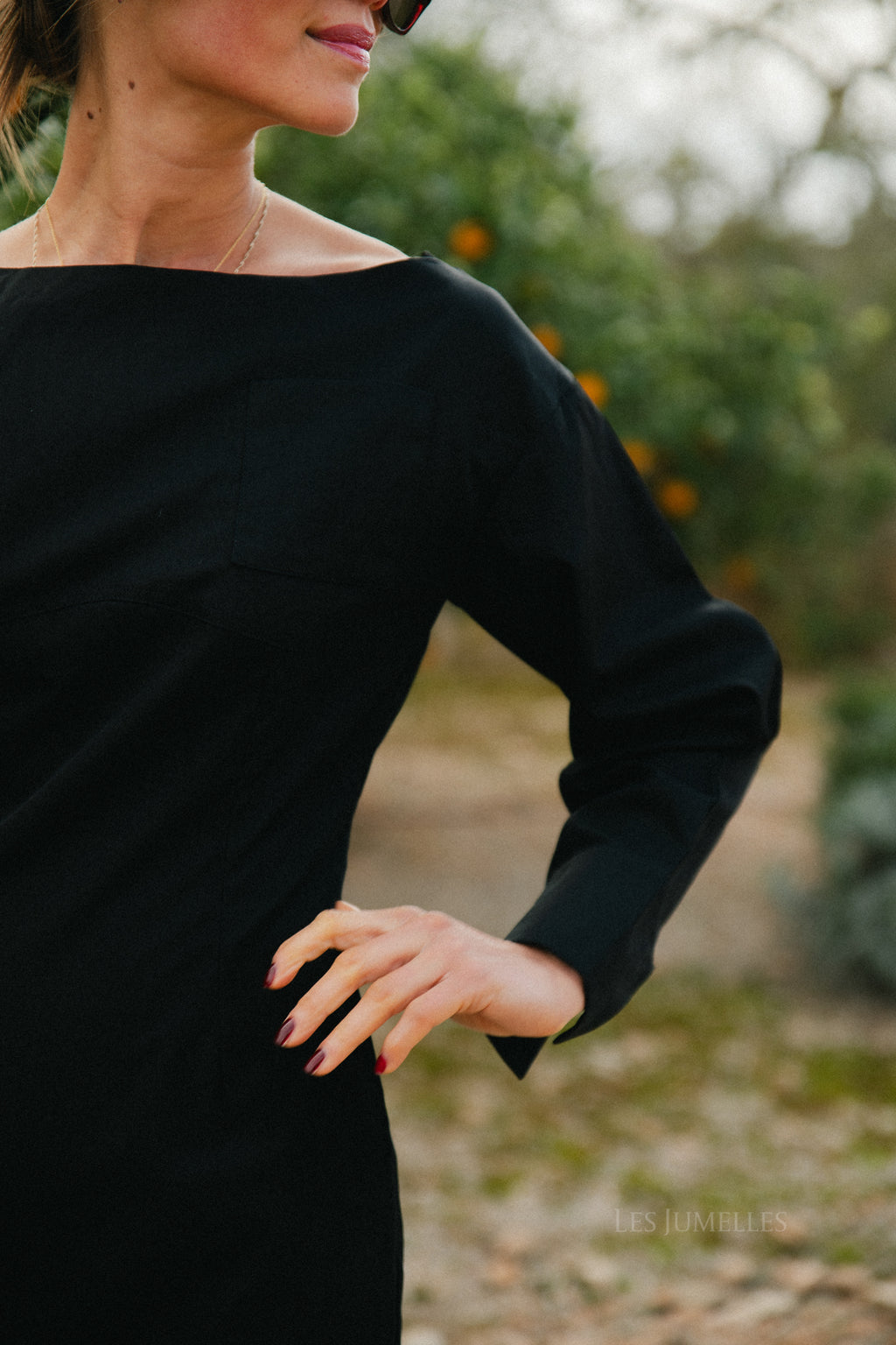 Beau short dress black