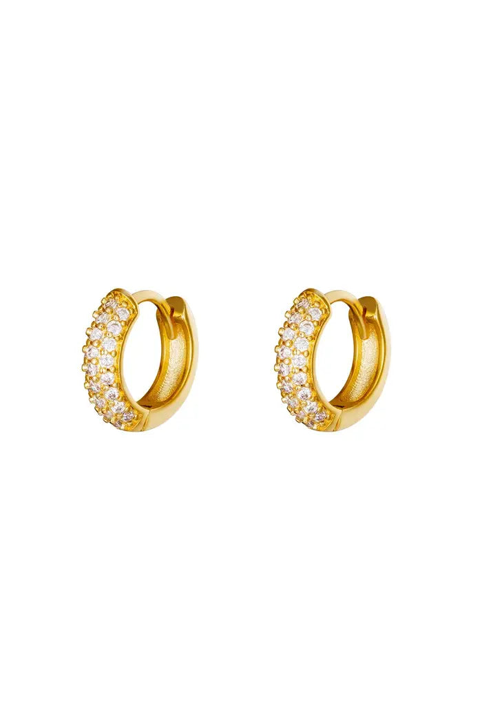 Earrings desire gold
